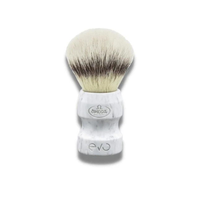 OMEGA Pennello da Barba Evo 2.0 sintetico Il Duca Marble - 8001673992410