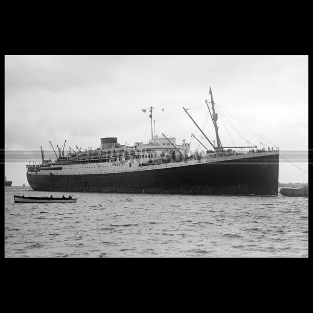 Photo B.004083 MV GEORGIC CUNARD WHITE STAR LINE 1949 OCEAN LINER LINER LINER LINER LINER