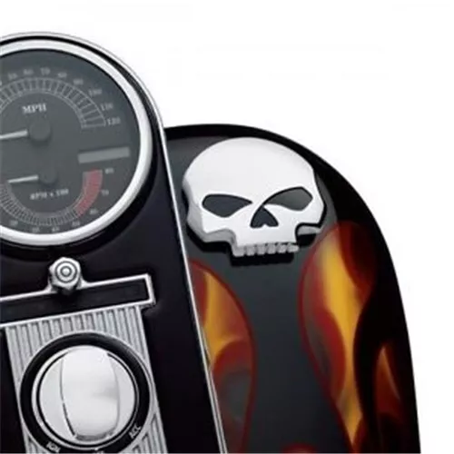 Harley-Davidson Tankdeckel - Willie G. Skull Chrom