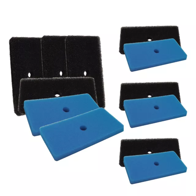 12 Pond Replacement Filter Pads,Coarse and Fine Pad for Pond Pump Pre-Filter Box