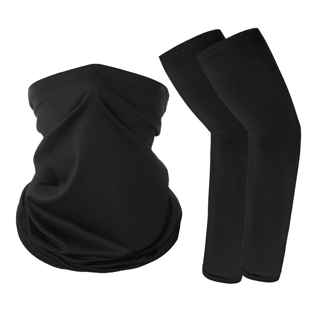 Ice Silk Cycling Sleeve Scarf Breathable Moisture-Wicking Sunscreen/ Cycling