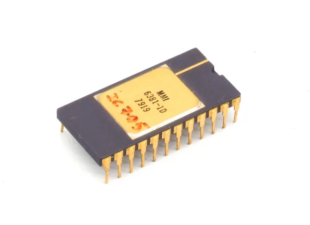 Mmi 1024 X 8-Bit Prom Céramique DIP-24 Programmable Read-Only Memory Ic