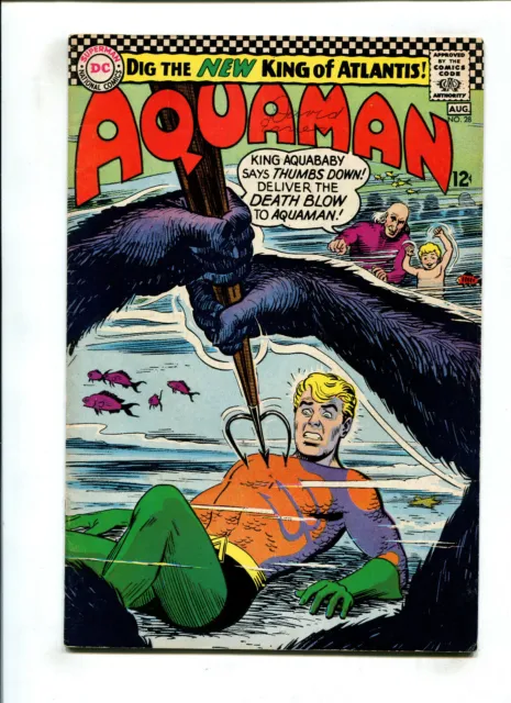 Aquaman #28 (4.5) Hail Aquababy, New King Of Atlantis!! 1966