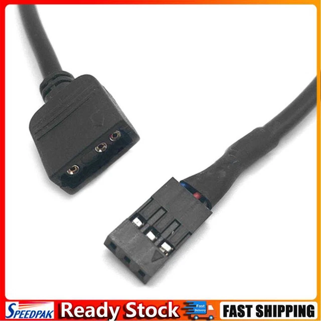 Motherboard SYNC Adapter Cable RGB 5V VDG to 3 Pin Conversion Line (50cm)