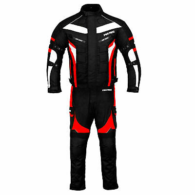 Mens Motorbike Suit Motorcycle Racing Suits Waterproof Armoured Cordura Jackets