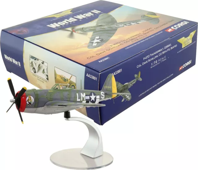 P-47D Thunderbold,USAAF," sans Poils Joe ",Raf Boxted,1944 Corgi AA33801 1/72 3