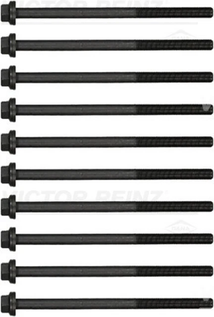 Victor Reinz Set Viti Testa Cilindrica 14-18219-01 Acciaio M12 per Honda CR 5 4 IX