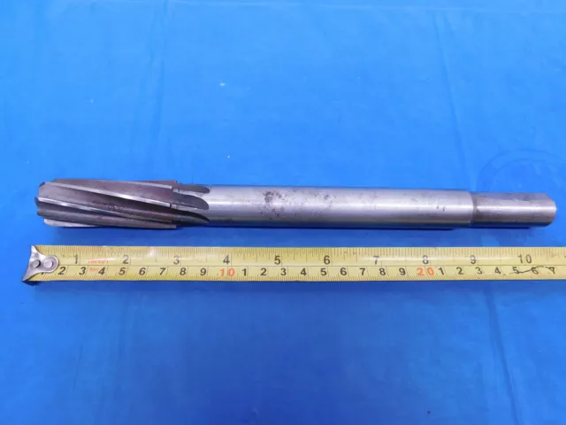 1" O.d. Hss Chucking Reamer .855" Shank Spiral 8 Flute 2 3/4 Loc 11 3/4 Oal 1.0