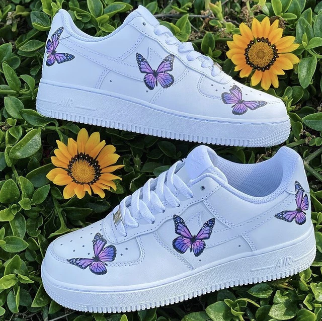 butterfly nike air force 1