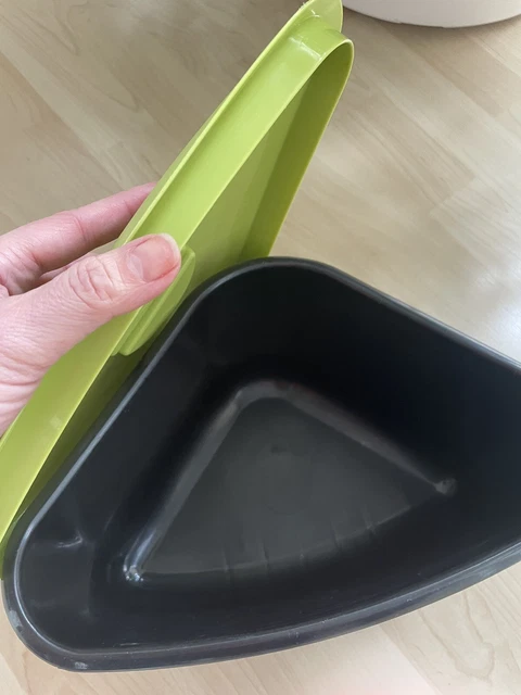 TUPPERWARE ALLES IN EINEM D33 Abfallbehälter BioMüll Schwarz tupper EUR ...