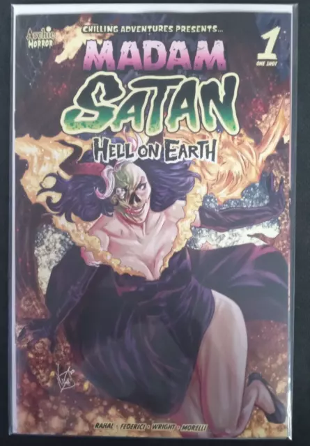 Chilling Adventure Madam Satan Hell On Earth #1 A Cvr Archie Horror 2023 VF/NM