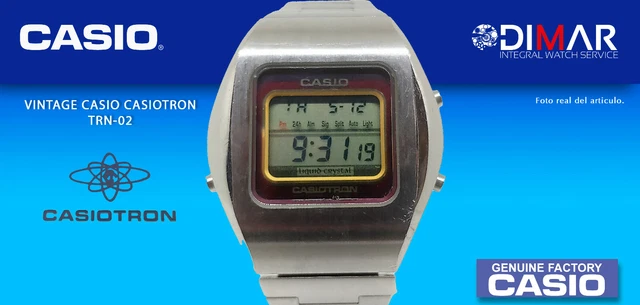 VINTAGE CASIO CASIOTRON Japan EUR