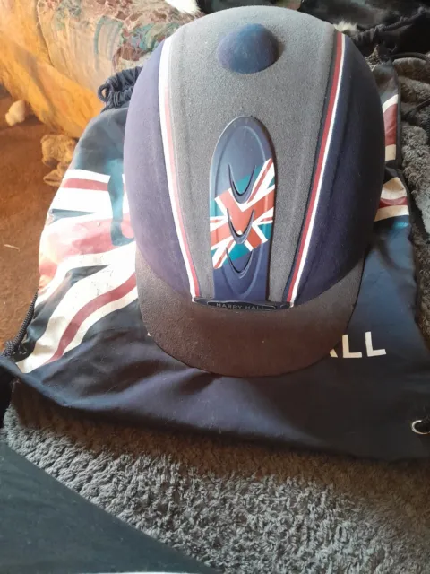 harry hall union jack legend riding hat limited edition