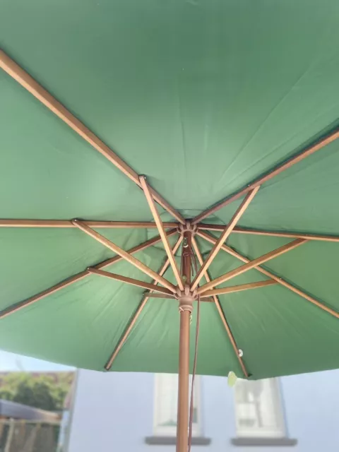 Bolero runder Sonnenschirm grün 2,5m