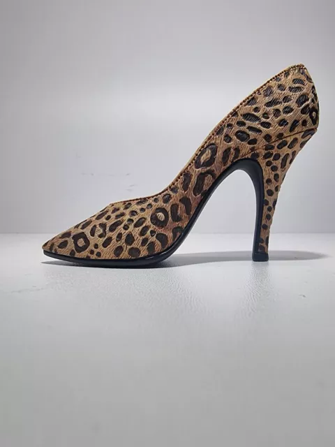 Just The Right Shoe 1998 RAINE  LEOPARD STILETTO Miniature Collectible 25017