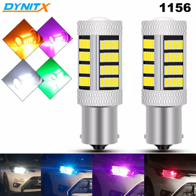 92SMD Turn Signal Back up Reverse Brake Tail Lights LED Bulbs 1156 7506 Replace