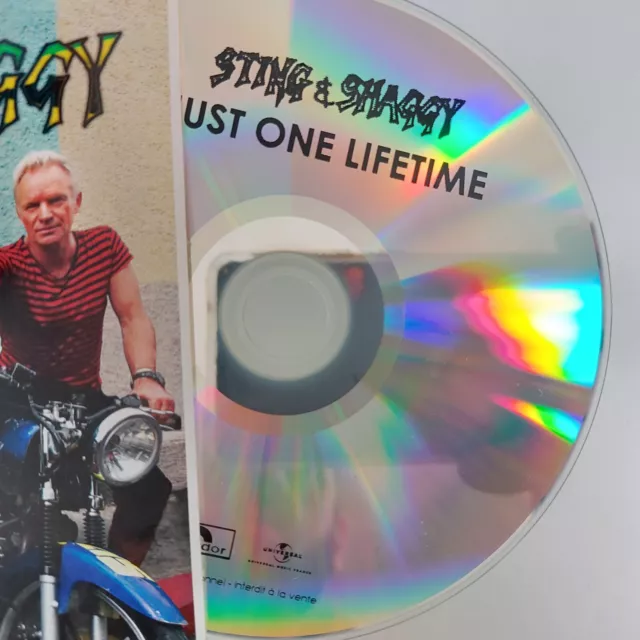 Sting & Shaggy : Juste One Lifetime (Radio Mix) ♦ Rare French Cd Promo ♦ 3