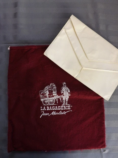 Sac à Main Vintage Cuir Ivoire Années 50-60 - 15x21.5cm Occasion Très Bon État