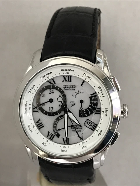 Citizen Cronografo Uomo Eco-Drive – Cinturino In Titanio – Quadrante Rosso – 43 Mm – Ricarica A Luce - 3