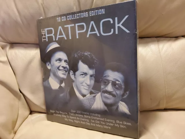 12 x CD Set Collectors Edition, The Ratpack, 200 Tracks,Sinatra etc, New, Sealed