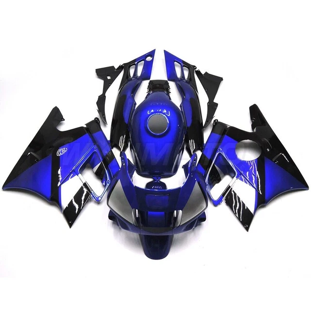 Blue Black ABS Fairings Kit for 1991 1992 1993 1994 CBR600F2 Honda Bodywork