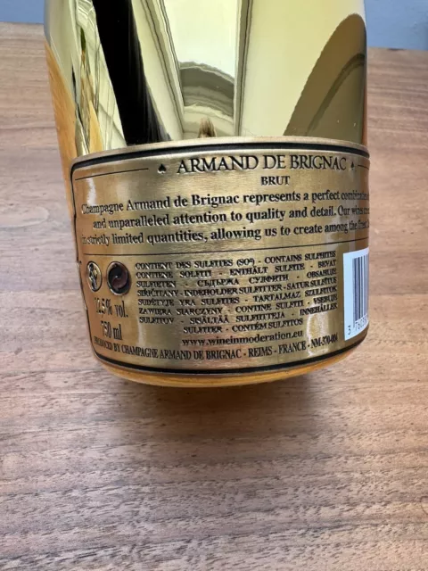 Armand de Brignac Champagner Brut Gold 12,5% 0,75l Flasche 3