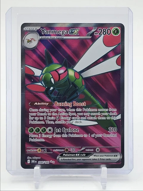 YANMEGA EX 2025 Pokemon S&V Destined Rivals Ultra Rare A 206/182 Q3205 ...