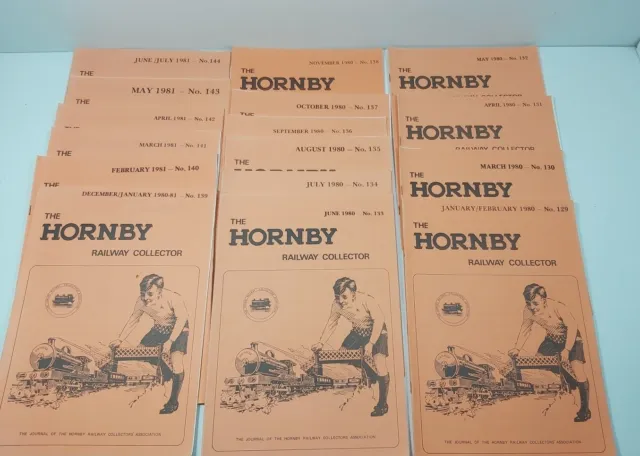 Hornby The Collector Magazine Issues 1980 Very Good Condition