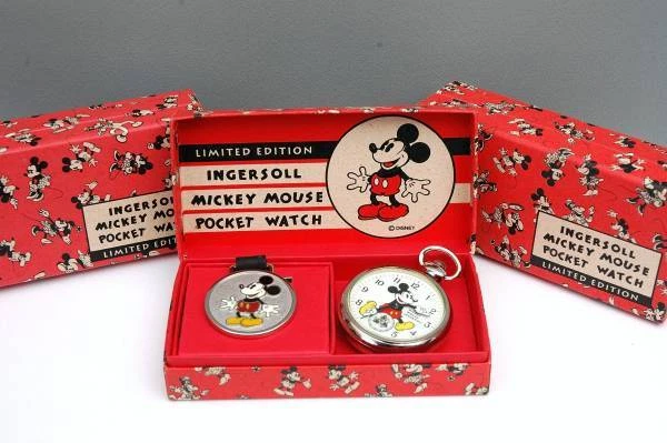 Mickey Mouse Pw Watch 1933 Reprint Limited Ingersoll Pie Eye wristwatch Mickey Mouse Pw Watch 1933 Reprint Limited Ingersoll Pie Eye wristwatch