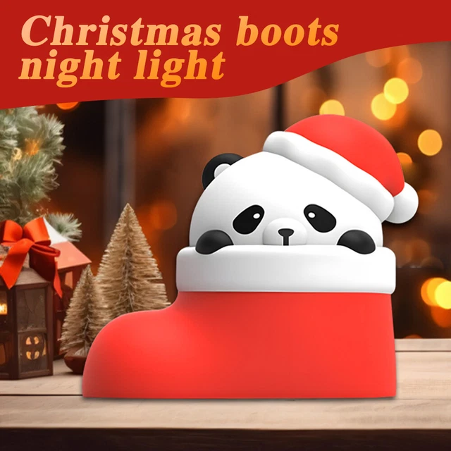 SILICONE CUTE BOOTS Night Light With Touch Sensor, Rechargeable Night