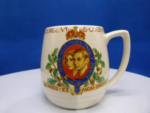 king George VI and Queen Elizabeth coronation may 1937 mug