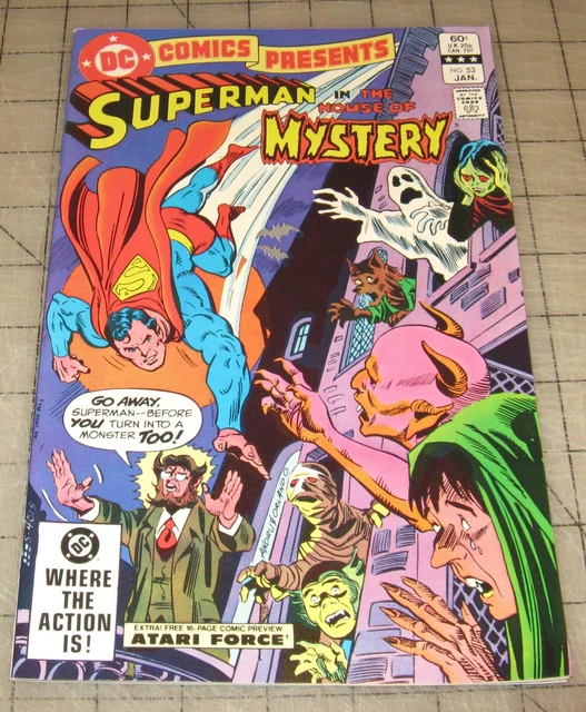 DC COMICS PRESENTS #53 (Jan 1983) FN-VF Condition Comic - Atari Force Preview