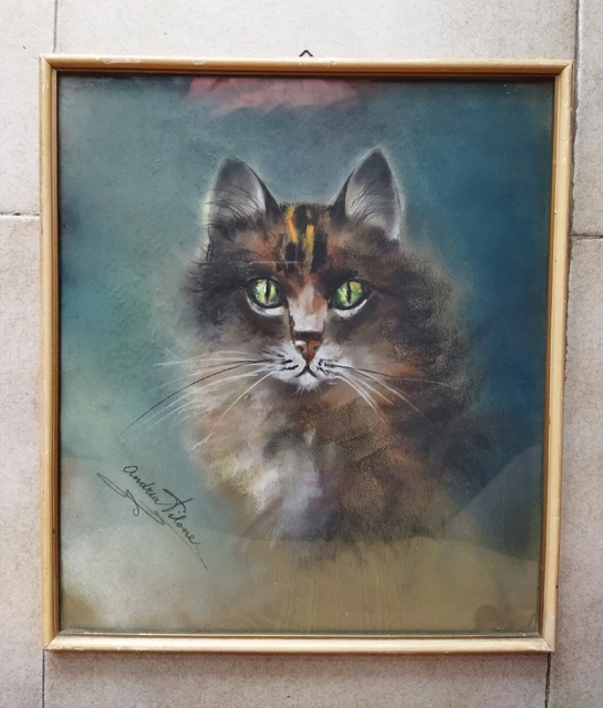Andrea Pilone Napoli 1900 cerchia di Marino Lenci animalisti pastello magnifico!