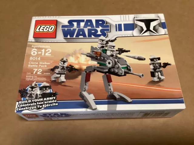 LEGO 🌗Star Wars🌓 Clone Walker Battle Pack Set# 8014 NIB sealed🔥RETIRED💎