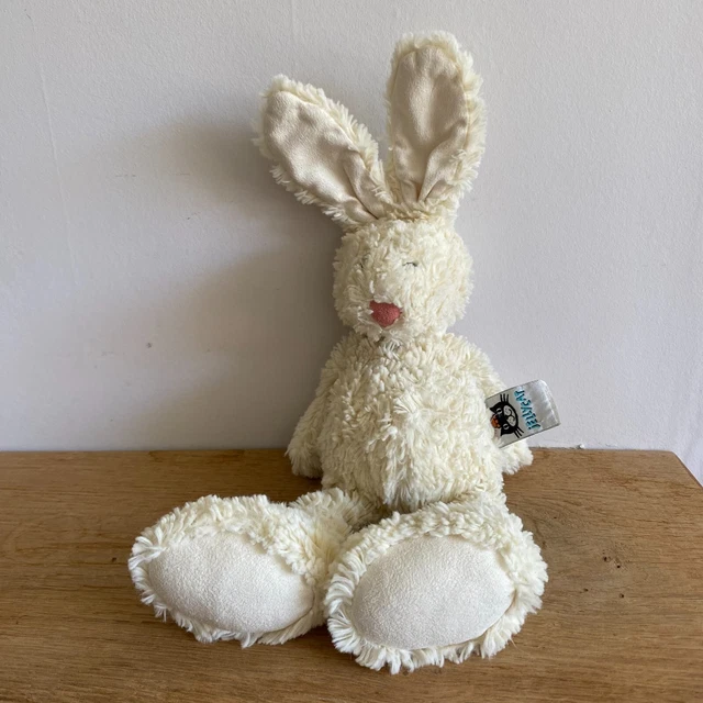 JELLYCAT SNUFFLES BUNNY Plush Cream Soft Toy Comforter J1107 - Retired ...
