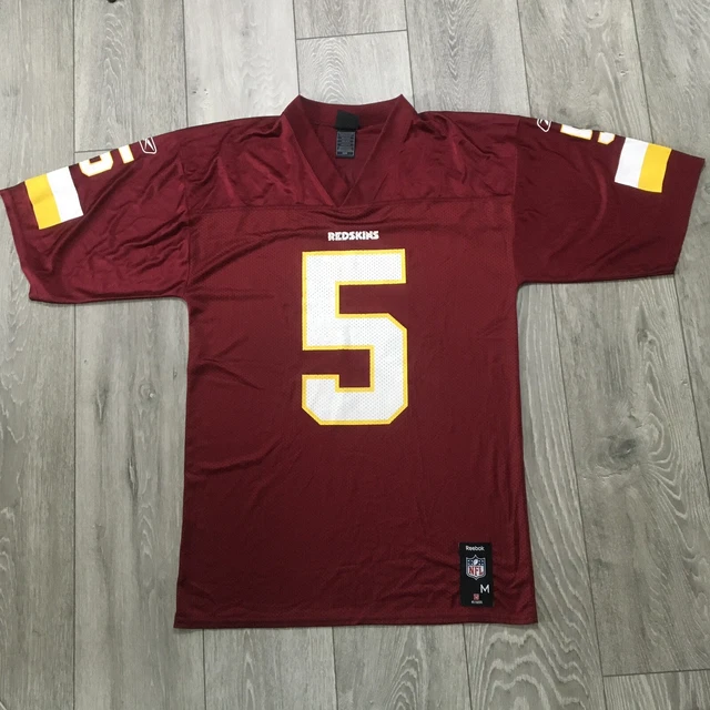 Washington Redskins Reebok Shirt Medium Jersey #5 McNabb NFL Team