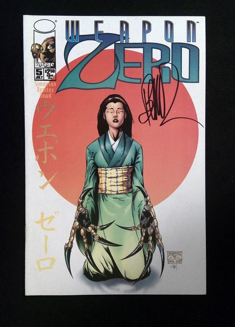 Weapon Zero #5 (2ND SERIES) Image Comics 1995 VF+  SIGNED JOE BENITEZ