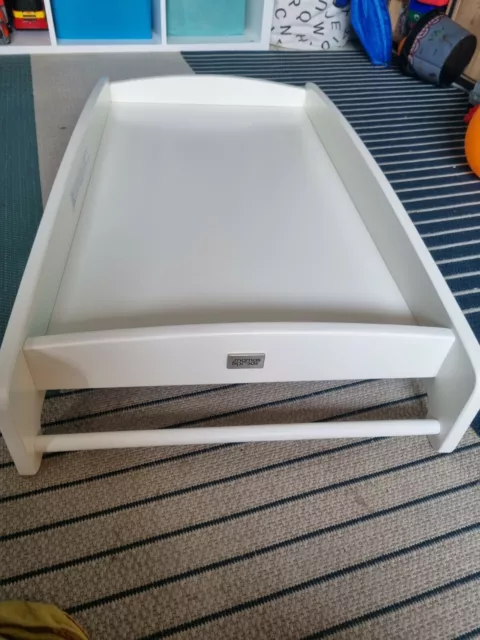 Mamas & Papas Cot top changer / Baby changing table / Nappy changing/Cream