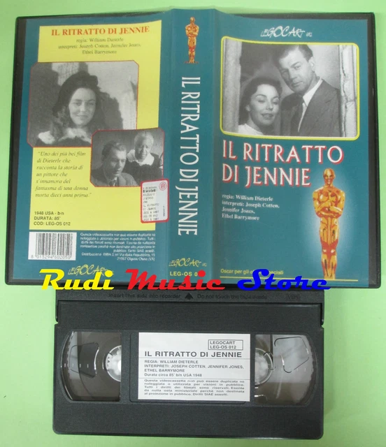VHS FILM IL RITRATTO DI JENNIE Joseph Cotten LEGOCART LEGOS 012 (F86