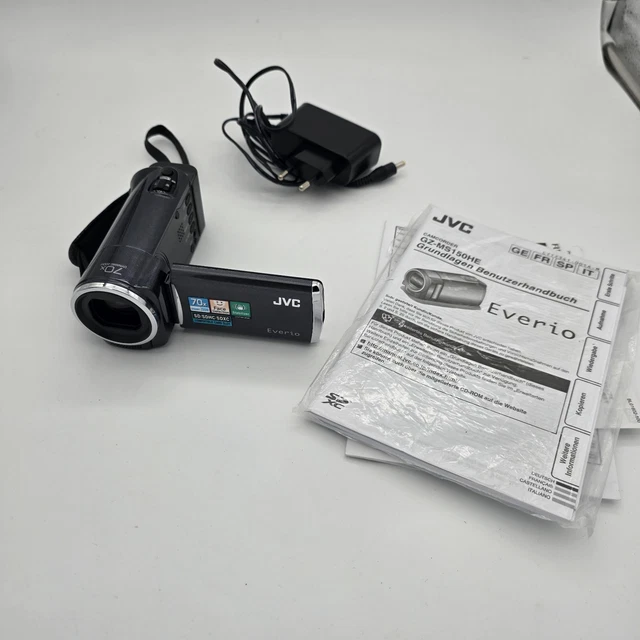 Caméscope pour mini cassettes JVC GR-DF540E - Photo, audio & vidéo