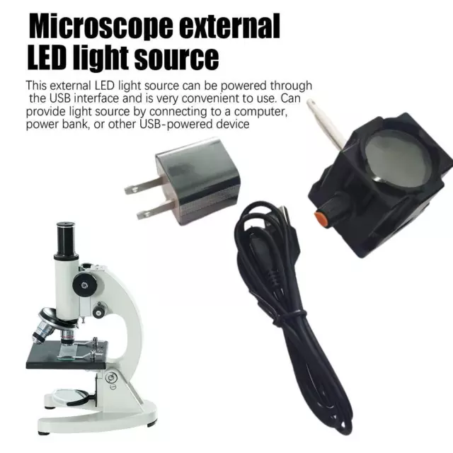 Microscope USB White LED Light Lighting For Stereo Microscope H2C0