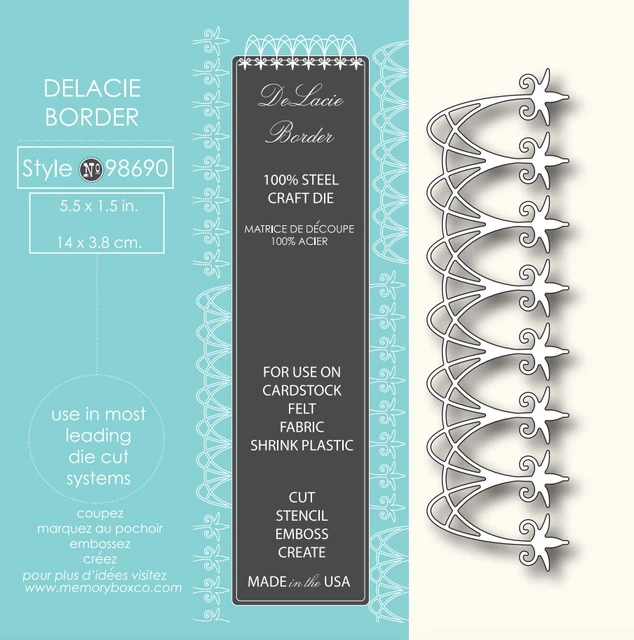 Memory Box Die 98690 Delacie Border