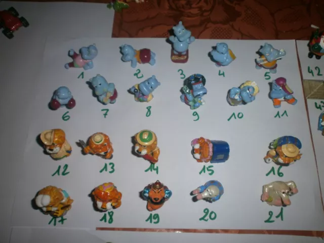 Lot de 30 jouets KINDER AU CHOIX sur la liste de photo année 1991 à 2011 environ 2