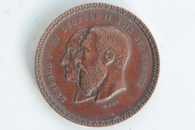 Médaille Léopold I et II Belgique Anniversaire de l'indépendance (62740)