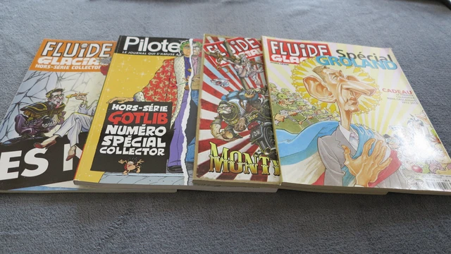 fluide glacial lot de 4 numéros spéciaux