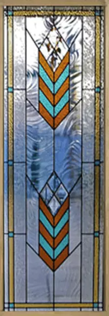 Spectacular Genuine Stained glass Pocket Doors SGD21115 2
