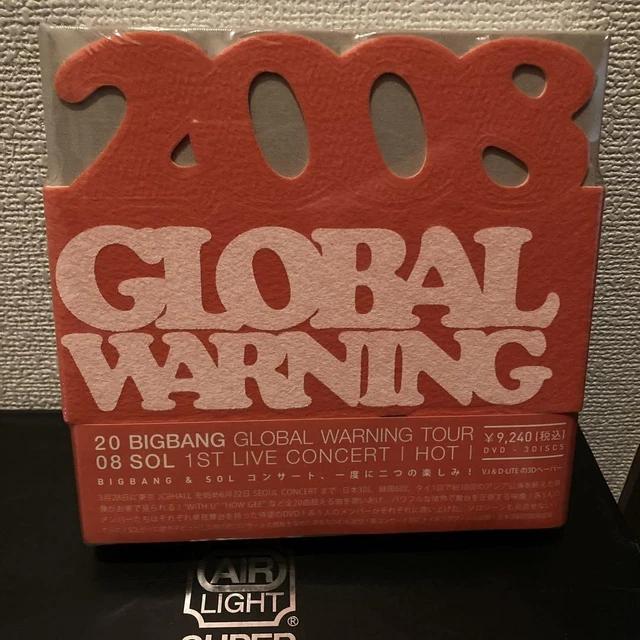 その他 2008 BIG BANG GLOBAL WARNING TOUR + SOL 1ST LIVE CONCERT HOT RED [DVD] 2mvetro Big Bang - 2008 Global Warning Tour With Taeyang 1st Concert