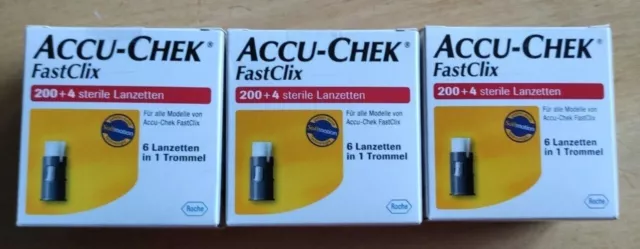 Accu-Check Fastclix Lanzetten 3x204 Stck