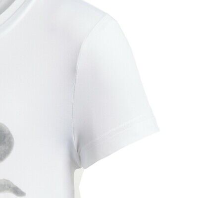 Adidas Ragazze T-Shirt Formazione Squad SPORTS Gym Moda Bambini Tee DV2746 3