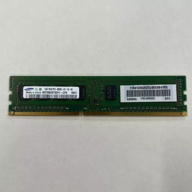 Samsung 2GB DDR3 RAM PC3-10600U 1333MHz non ECC DIMM Memory M378B2873EH1-CF8